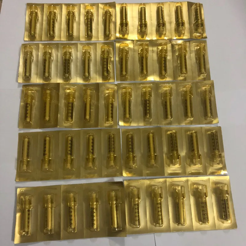 0.5ml 5pcs Syringe Ampoule head for hyaluron gun hyaluron pen High Pressure wrinkle removal water syringe 
0.5ml 5pcs Syringe Ampoule head for hyaluron gun hyaluron pen High Pressure wrinkle removal water syringe