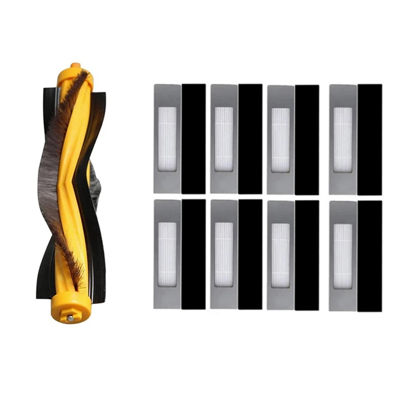 1X Main Roller Brush For ECOVACS DEEBOT DT85 DT83 DM81 DT85G Robot Vacuum Cleaner Parts Brushes & 8X Filter Sets
1X Main Roller Brush For ECOVACS DEEBOT DT85 DT83 DM81 DT85G Robot Vacuum Cleaner Parts Brushes & 8X Filter Sets