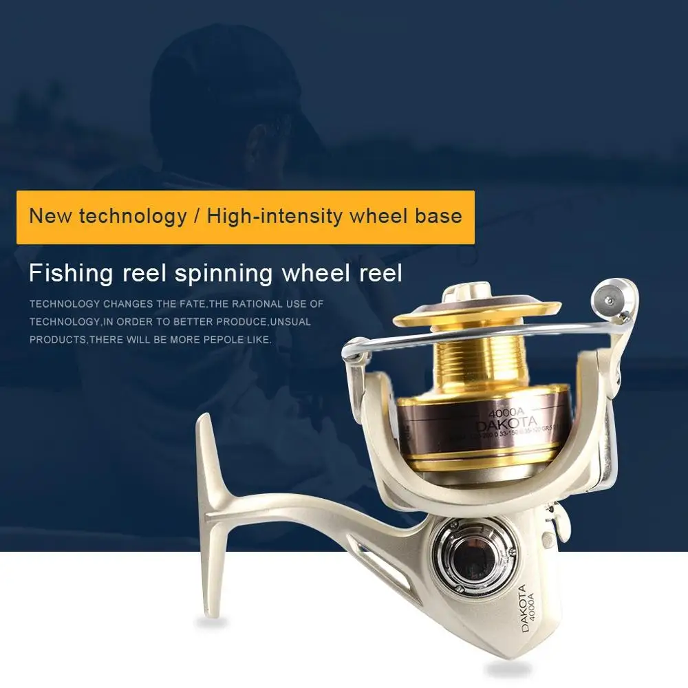 Metal Body Spinning Fishing Reel 6 Bearings Metal Carp Fishing Wheel Spinning Reel For Fishing Accessories
Metal Body Spinning Fishing Reel 6 Bearings Metal Carp Fishing Wheel Spinning Reel For Fishing Accessories