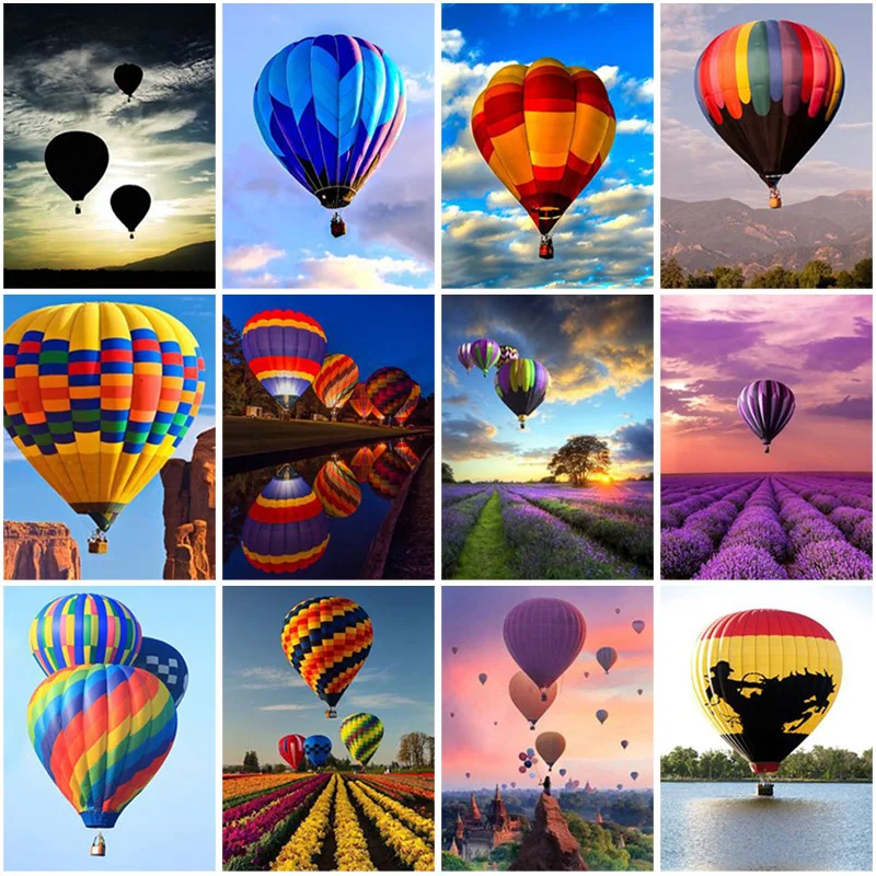DIY Diamond Painting Hot Air Balloon Mosaic Diamond Embroidery Landscape Picture of Rhinestones Cross Stitch Wall Art Home Decor
DIY Diamond Painting Hot Air Balloon Mosaic Diamond Embroidery Landscape Picture of Rhinestones Cross Stitch Wall Art Home Decor