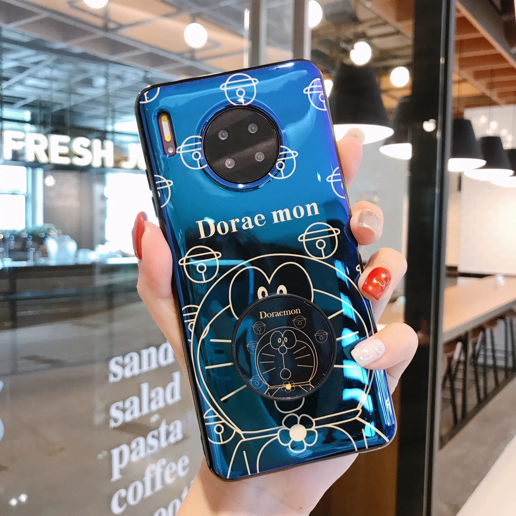 Blue Ray Doraemon Cartoon Soft Silicone Case With Bracket For Huawei P10 P20 P20 Pro P30 P30 Lite P40 P40 Lite P Smart Z Mate 30
Blue Ray Doraemon Cartoon Soft Silicone Case With Bracket For Huawei P10 P20 P20 Pro P30 P30 Lite P40 P40 Lite P Smart Z Mate 30