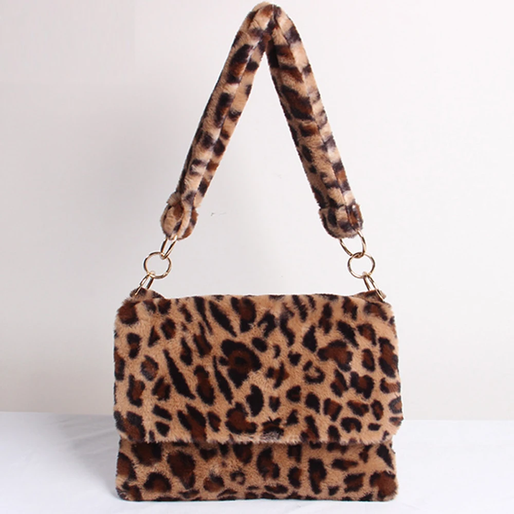 Faux Fur Leopard Bag Women Shoulder Bag Designer Winter Animal Pattern Square Crossbody Bag Warm Plush Messenger Bags for Women
Faux Fur Leopard Bag Women Shoulder Bag Designer Winter Animal Pattern Square Crossbody Bag Warm Plush Messenger Bags for Women