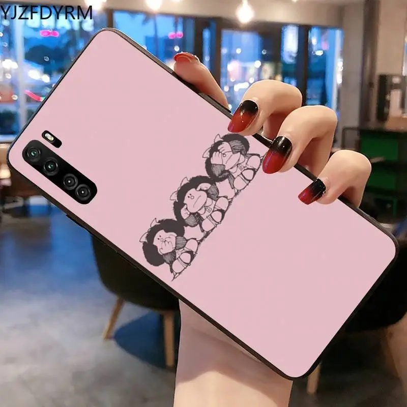 Mafalda Hot Sale Fitted Phone Case for Huawei P20 P30 P40 lite E Pro Mate 30 20 Pro P Smart 2020 P10
Mafalda Hot Sale Fitted Phone Case for Huawei P20 P30 P40 lite E Pro Mate 30 20 Pro P Smart 2020 P10