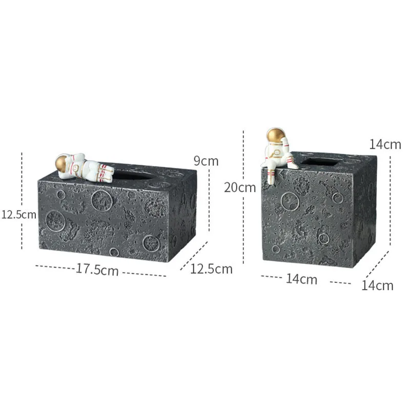 Astronaut Tissue Box Creativity Moon Decorative Tissue Box Desktop Paper Towel Case Home Removable Tissue Boxes Decor Modern
Astronaut Tissue Box Creativity Moon Decorative Tissue Box Desktop Paper Towel Case Home Removable Tissue Boxes Decor Modern