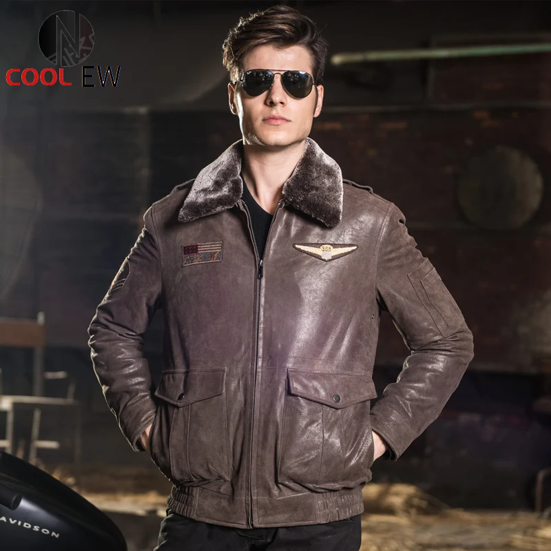 Vintage Winter Motorcycle Short Jacket Men Detachable Collar Zipper Genuine Leather Jacket Streetwear Pigskin Coat Plus Size 5XL
Vintage Winter Motorcycle Short Jacket Men Detachable Collar Zipper Genuine Leather Jacket Streetwear Pigskin Coat Plus Size 5XL