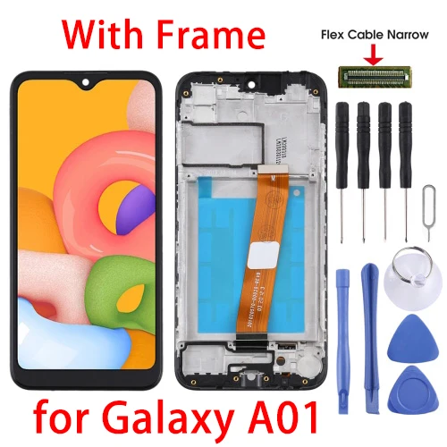 5.7 ″ For Samsung Galaxy A01 Display LCD Screen&Digitizer Full Assembly&Frame For Galaxy SM-A015F/DS,SM-A015G/DS,SM-A015M/DS
5.7 ″ For Samsung Galaxy A01 Display LCD Screen&Digitizer Full Assembly&Frame For Galaxy SM-A015F/DS,SM-A015G/DS,SM-A015M/DS