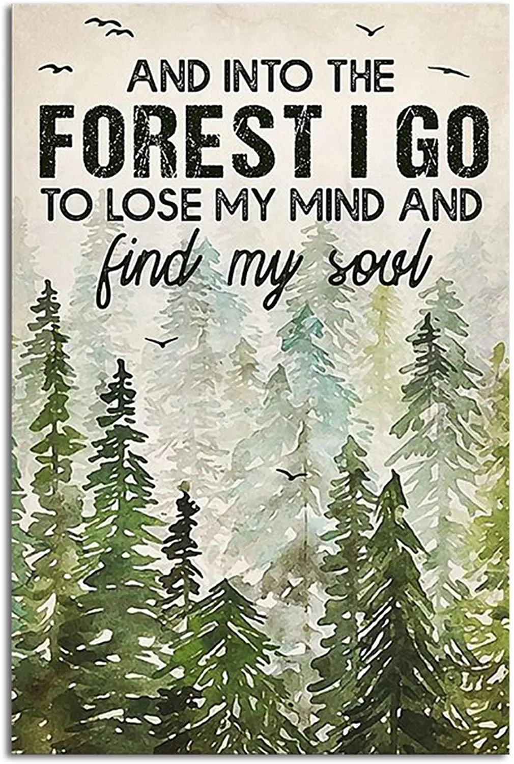 and Into The Forest I Go to Lose My Mind and Find My Soul Hiking Girl Retro Metal Tin Sign Vintage Sign for Home Coffee Wall
and Into The Forest I Go to Lose My Mind and Find My Soul Hiking Girl Retro Metal Tin Sign Vintage Sign for Home Coffee Wall