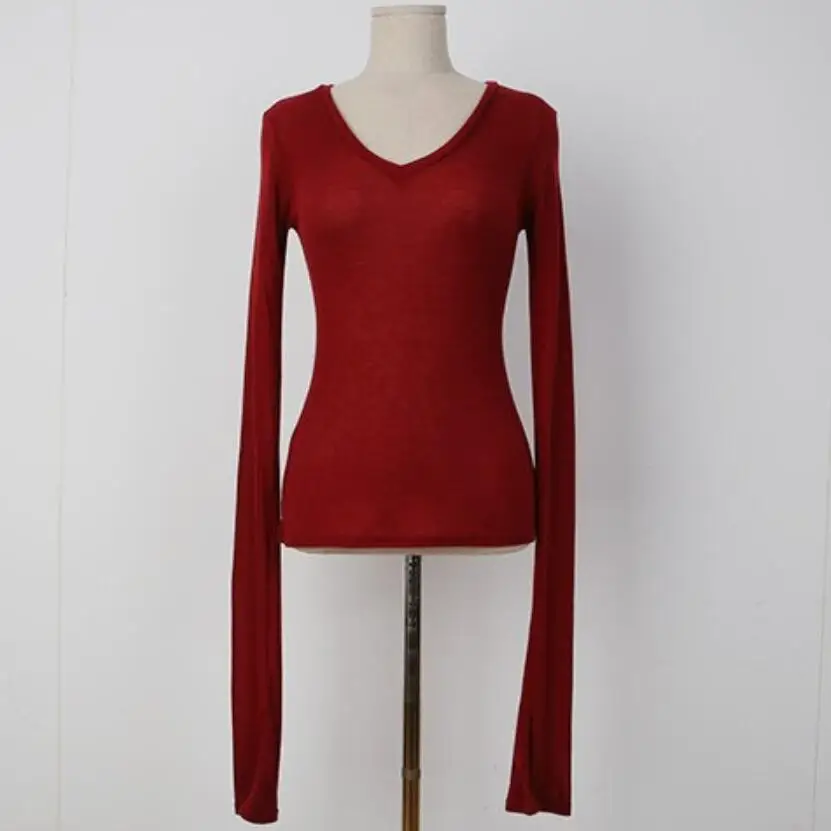 2020 Spring Autumn Sexy See Through Basic T Shirt Women Korean Long Sleeve T-Shirt Slim Thin Women Tshirt Female Tops Tee Shirt
2020 Spring Autumn Sexy See Through Basic T Shirt Women Korean Long Sleeve T-Shirt Slim Thin Women Tshirt Female Tops Tee Shirt