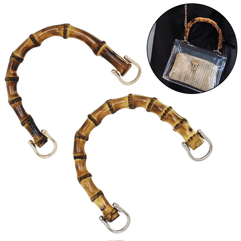 2Pcs 2Color DIY Natural High-Grade Bags Handles Lady Purse U Shape Bamboo Imitation Handcrafted Handbag With Link Buckle Handle
2Pcs 2Color DIY Natural High-Grade Bags Handles Lady Purse U Shape Bamboo Imitation Handcrafted Handbag With Link Buckle Handle