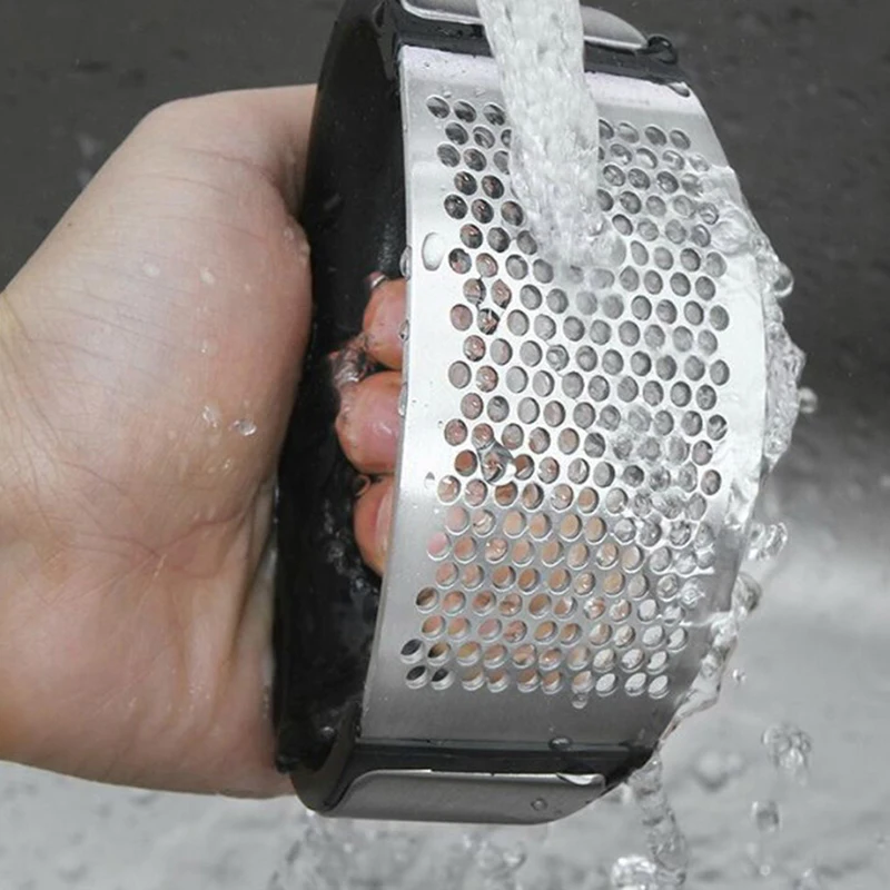 Stainless steel manual garlic press crusher squeezer masher home kitchen tool
Stainless steel manual garlic press crusher squeezer masher home kitchen tool