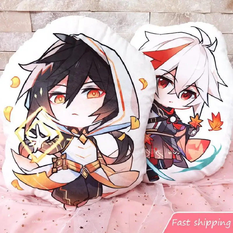 Новинка Genshin Impact аниме игровой периферический милые диванные подушки Baizhu Kazuha Ayaka Kawaii Мягкие плюшевые куклы игрушки
Новинка Genshin Impact аниме игровой периферический милые диванные подушки Baizhu Kazuha Ayaka Kawaii Мягкие плюшевые куклы игрушки