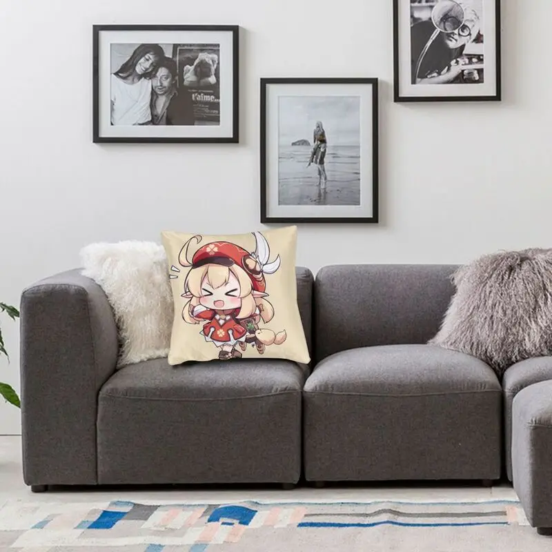 Genshin Impact Klee Chibi Cushion Covers Sofa Home Decor Cartoon Anime Game Square Throw Pillow Cover 40x40cm
Genshin Impact Klee Chibi Cushion Covers Sofa Home Decor Cartoon Anime Game Square Throw Pillow Cover 40x40cm
