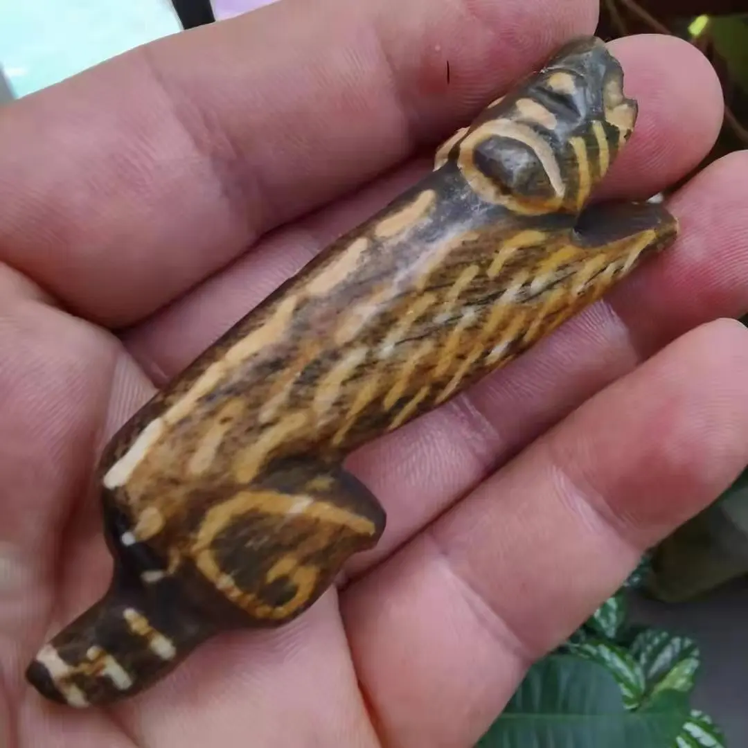 Antique heirloom Bontiq Wood Fossil Himalayas ground beads Tiger Rune Stone Animal totem Rare Collectibles Ornaments
Antique heirloom Bontiq Wood Fossil Himalayas ground beads Tiger Rune Stone Animal totem Rare Collectibles Ornaments