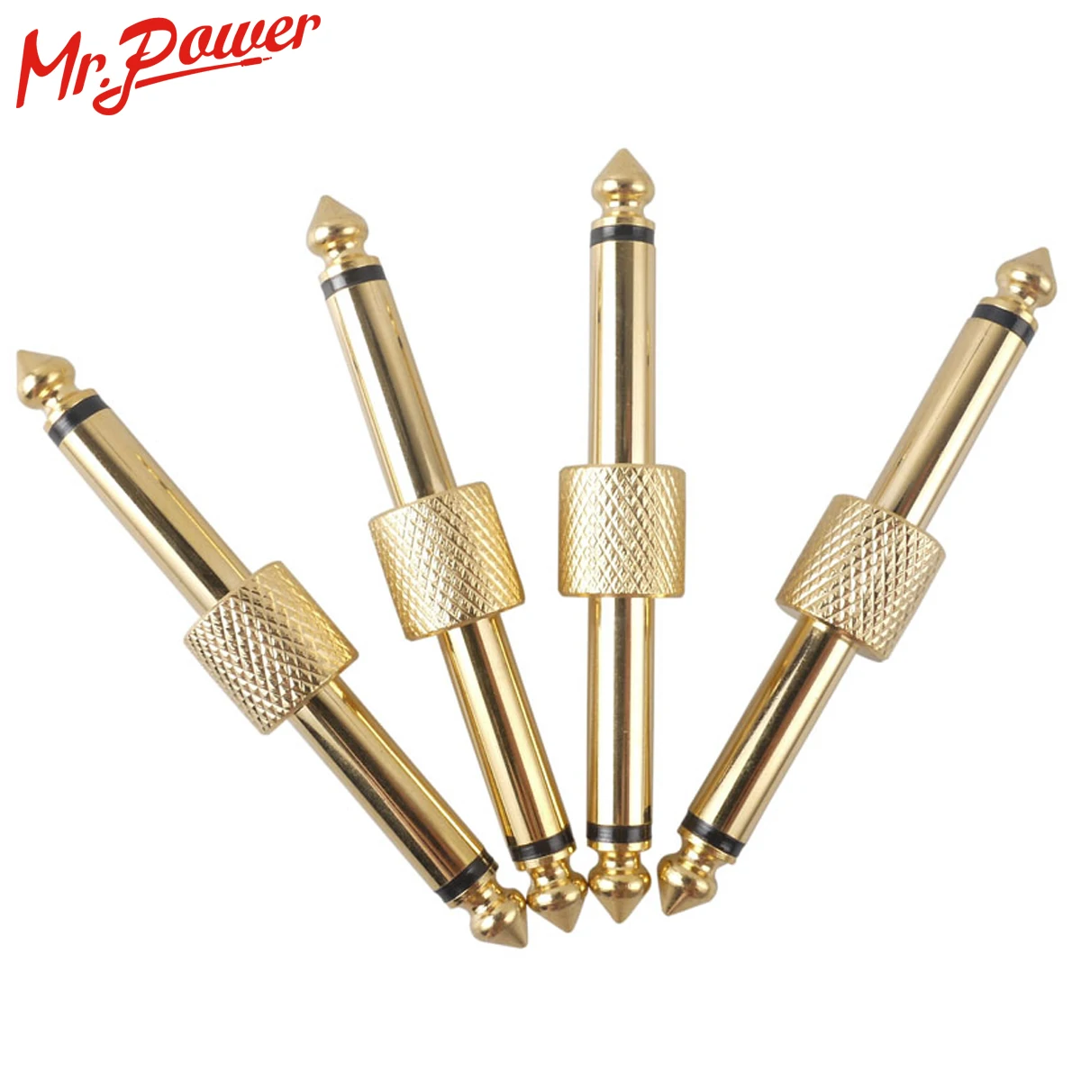 4pcs Effect Guitars Pedals Convert Instrument JACK-JACK Connector Gold Metal plug audio adapters 6.35mm Jack For Guitar Parts
4pcs Effect Guitars Pedals Convert Instrument JACK-JACK Connector Gold Metal plug audio adapters 6.35mm Jack For Guitar Parts