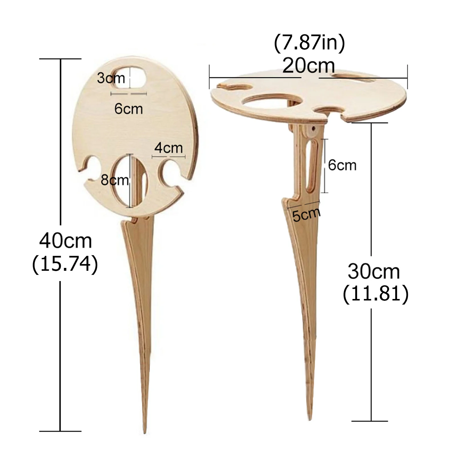Outdoor Wine Holder Table Mini Wooden Picnic Desk for Beach Sand Grass Lawn, Foldable Portable Wine Glass Rack for Garden Yard
Outdoor Wine Holder Table Mini Wooden Picnic Desk for Beach Sand Grass Lawn, Foldable Portable Wine Glass Rack for Garden Yard