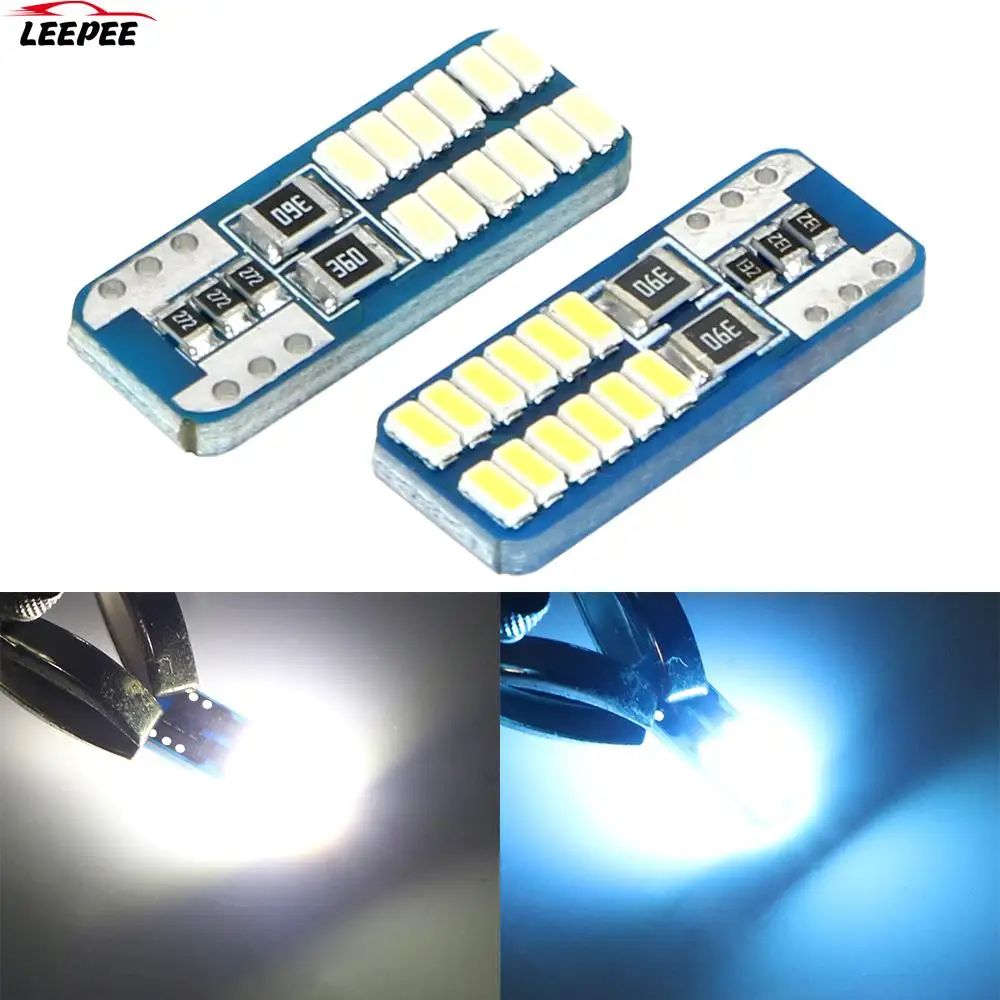 Car Clearance Light License Plate Light Car-styling 1 Pair White/Crystal Blue T10 3014 24SMD Signal Lamps
Car Clearance Light License Plate Light Car-styling 1 Pair White/Crystal Blue T10 3014 24SMD Signal Lamps