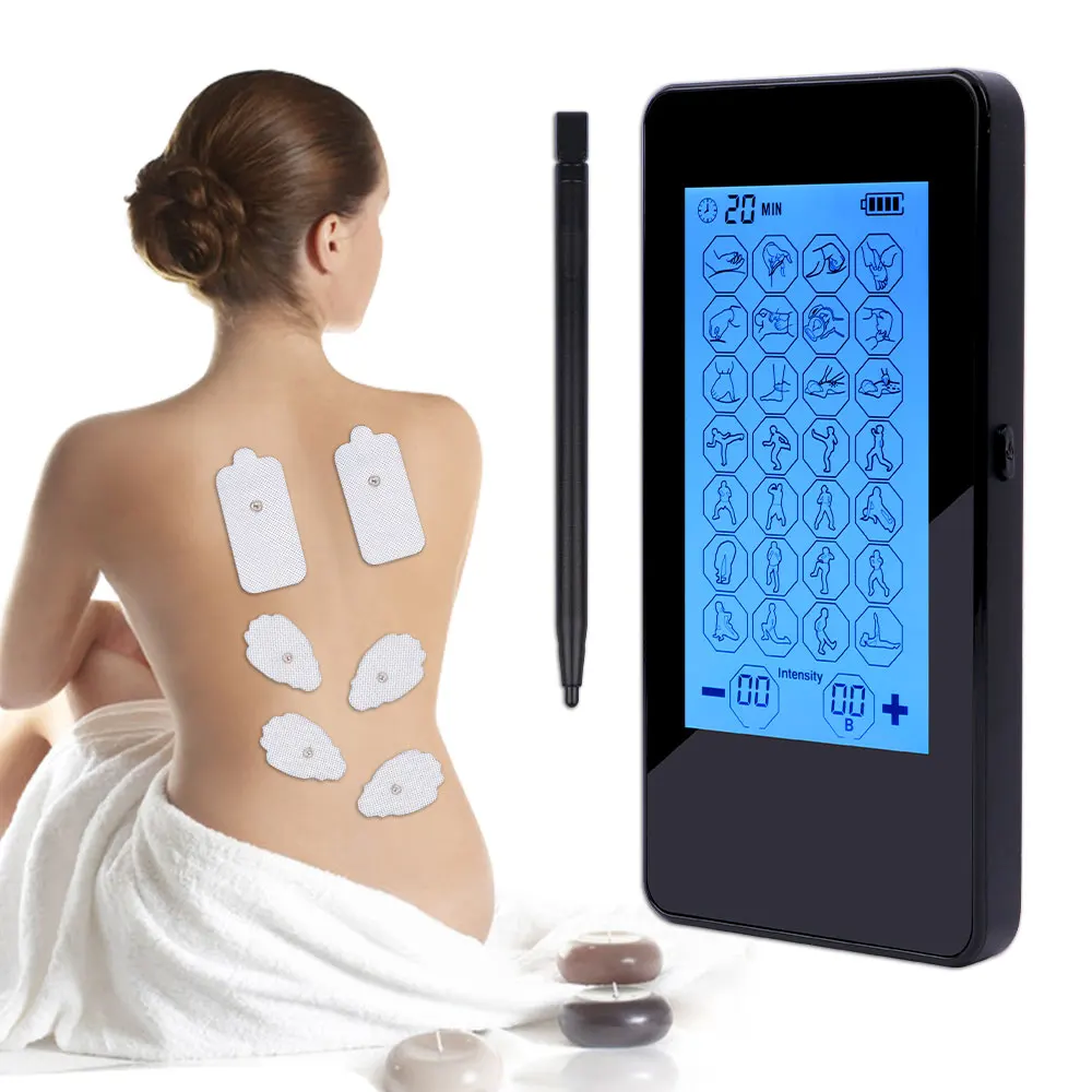 TENS Electric Body EMS Massager Muscle Electrostimulator 28 Modes Muscle Stimulator TENS Machine Health Physiotherapy Equipment
TENS Electric Body EMS Massager Muscle Electrostimulator 28 Modes Muscle Stimulator TENS Machine Health Physiotherapy Equipment