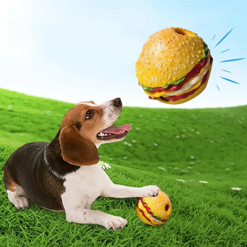 202 Hot Pet Supplies High Quality Squeak Ball Dog Toys Wobble Wag Giggle Ball Rubber Hamburger playing Toy Best for Dogs
202 Hot Pet Supplies High Quality Squeak Ball Dog Toys Wobble Wag Giggle Ball Rubber Hamburger playing Toy Best for Dogs