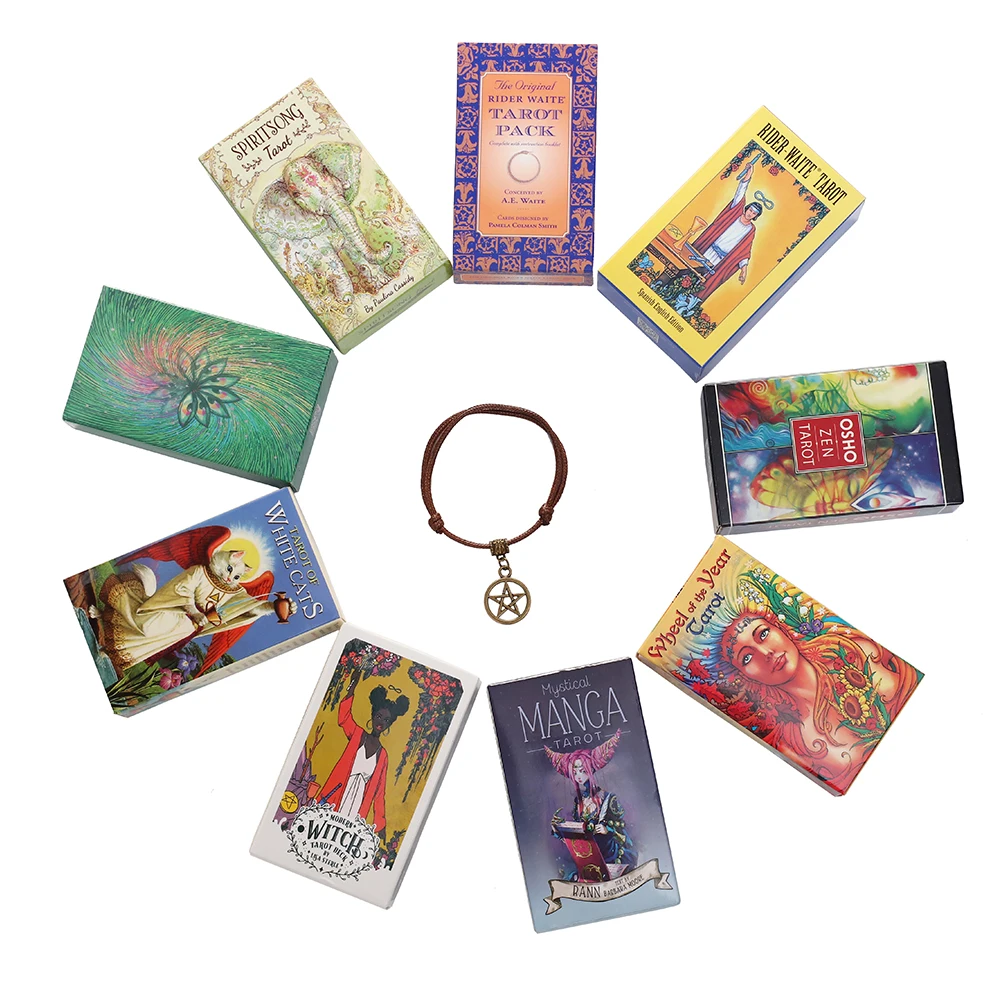 Tarot Board Game Toys Oracle Rider Waite Divination Prophet Prophecy Card Poker Gift Prediction Oracle
Tarot Board Game Toys Oracle Rider Waite Divination Prophet Prophecy Card Poker Gift Prediction Oracle