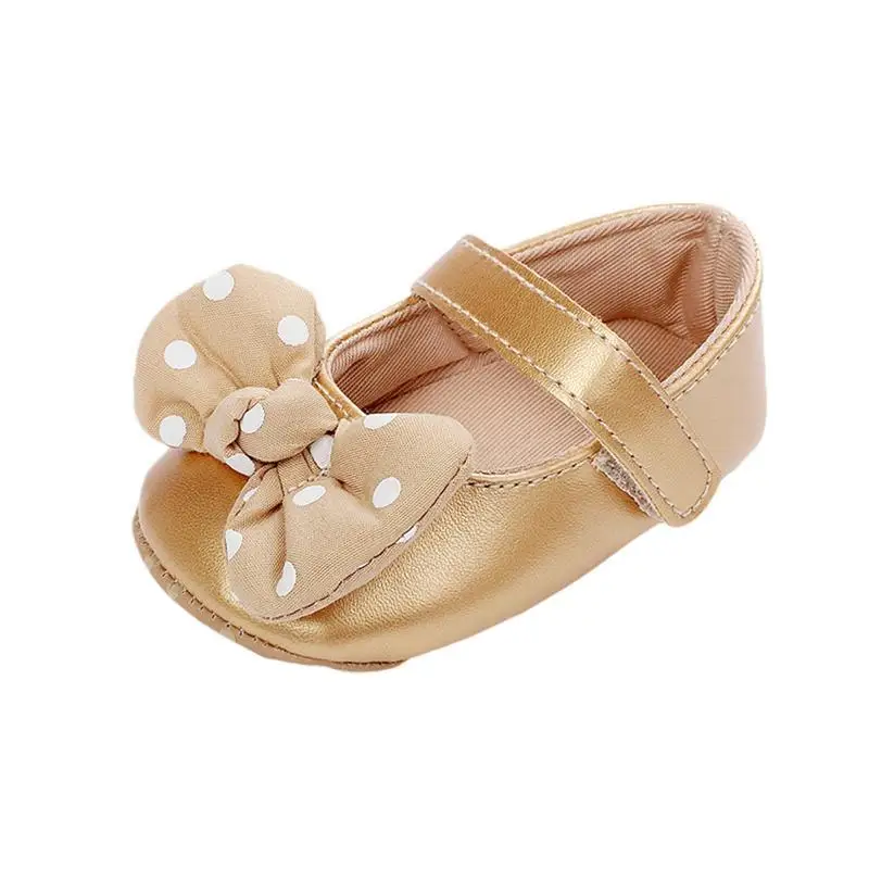 Baby Girls Princess Shoes Fashion Anti-Slip Soft Sole With Polka Dots Bow Crib For Girl 0-18MOnths First Walkers
Baby Girls Princess Shoes Fashion Anti-Slip Soft Sole With Polka Dots Bow Crib For Girl 0-18MOnths First Walkers