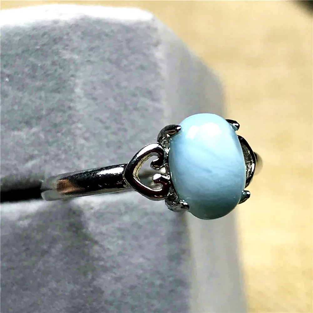 7x5 мм кольцо из натурального синего камня Larimar, ювелирное изделие для женщин и мужчин, серебряные бусины с изображением воды, камень, регулир...
7x5 мм кольцо из натурального синего камня Larimar, ювелирное изделие для женщин и мужчин, серебряные бусины с изображением воды, камень, регулир...
