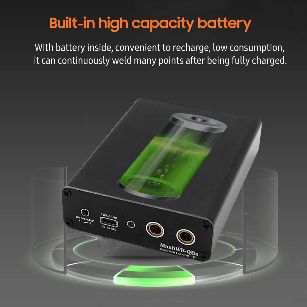 Mini Spot Welding Machine DIY Spot Welder 5 Gears Adjustable Rechargeable Spot Welding Machine with Welding Pen Nickel Plate
Mini Spot Welding Machine DIY Spot Welder 5 Gears Adjustable Rechargeable Spot Welding Machine with Welding Pen Nickel Plate