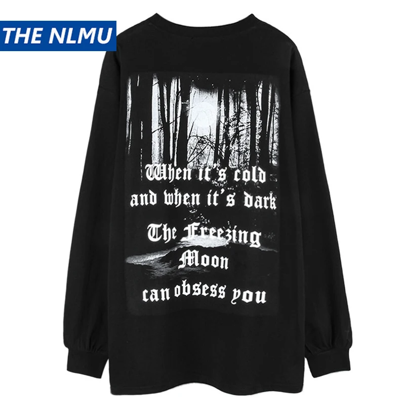 Men Long Sleeve T Shirt Hip Hop Streetwear Forest Printed T-Shirt 2022 Spring Summer Harajuku Cotton Oversize Tops Tees WE449
Men Long Sleeve T Shirt Hip Hop Streetwear Forest Printed T-Shirt 2022 Spring Summer Harajuku Cotton Oversize Tops Tees WE449