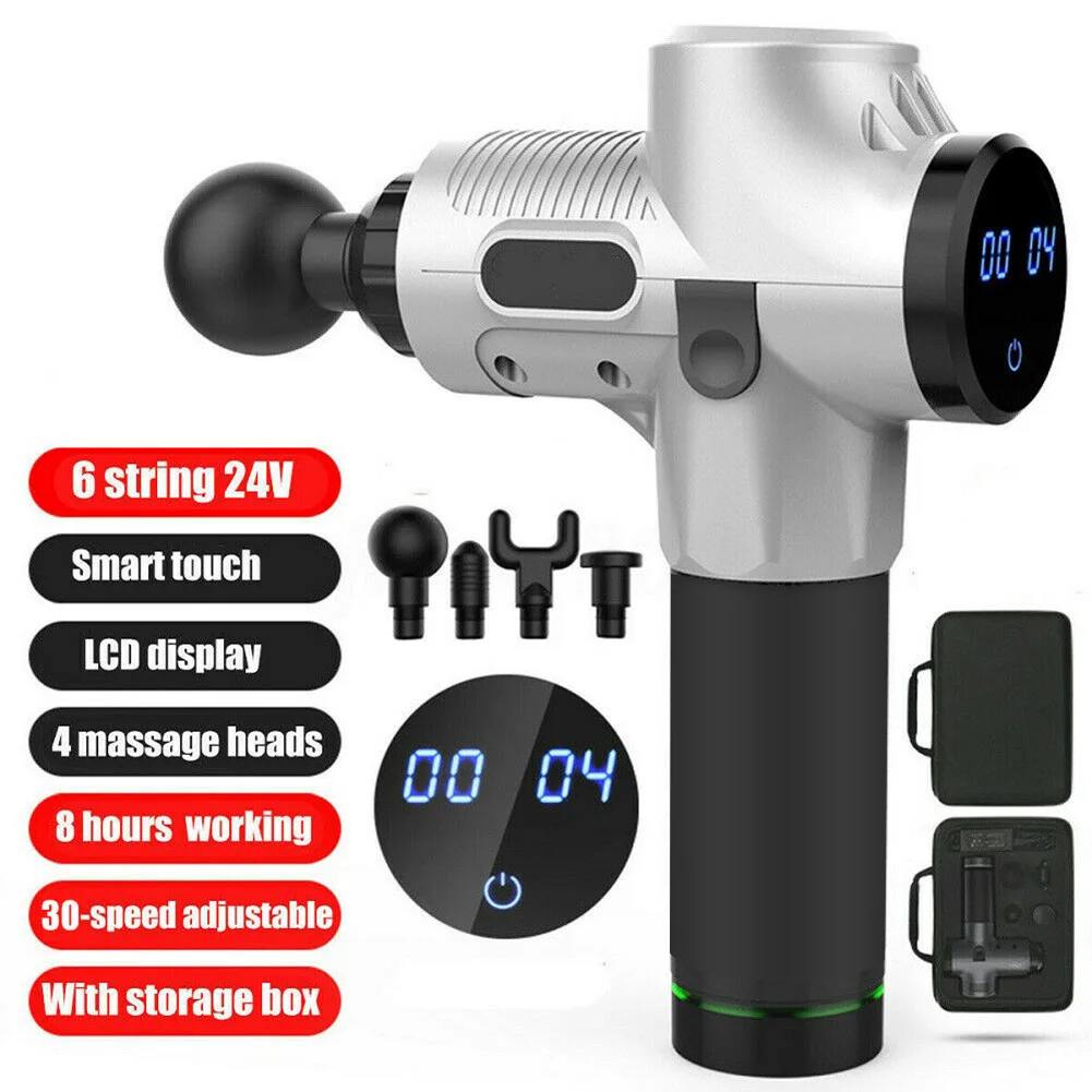 High frequency Massage Gun Muscle Relax Body Relaxation Electric Massager with Portable Bag Therapy Gun for fitness
High frequency Massage Gun Muscle Relax Body Relaxation Electric Massager with Portable Bag Therapy Gun for fitness