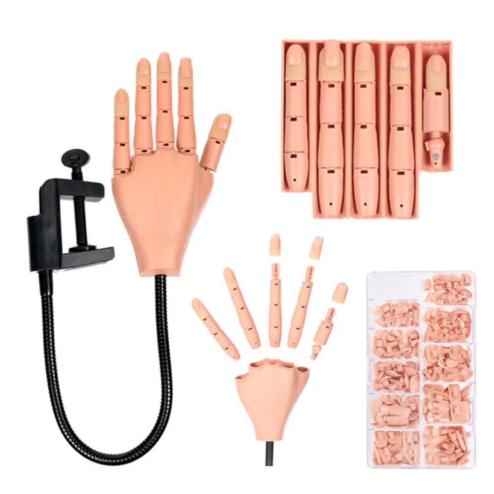 Reusable 200pcs False Tips Movable Display Nails Practice Model Hand Kit DIY Manicure ABS For Beginners Salon Training Tool
Reusable 200pcs False Tips Movable Display Nails Practice Model Hand Kit DIY Manicure ABS For Beginners Salon Training Tool