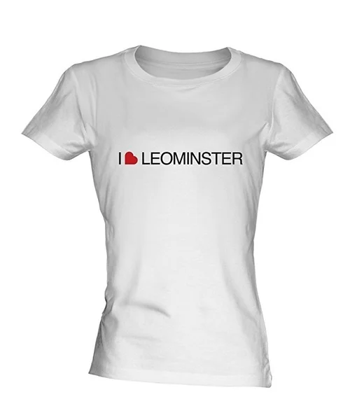 I Love Leominster Ladies White T-Shirt Fitted T Shirt Top For Mens Womens Short Sleeve T Shirt Summer Cool Graphic tshirt
I Love Leominster Ladies White T-Shirt Fitted T Shirt Top For Mens Womens Short Sleeve T Shirt Summer Cool Graphic tshirt