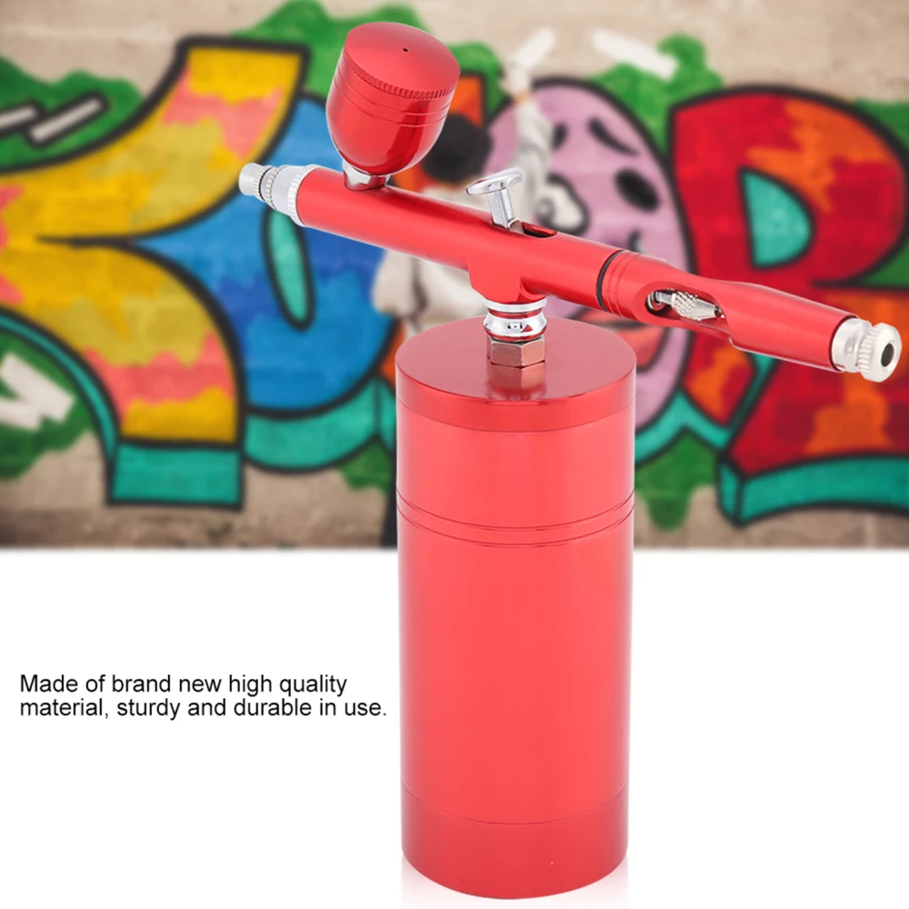 Paint Spray Air Air-Brush Kit Aluminum Mini Action 7CC 0.3mm Craft Capacity Red Nail Art Compressor
Paint Spray Air Air-Brush Kit Aluminum Mini Action 7CC 0.3mm Craft Capacity Red Nail Art Compressor