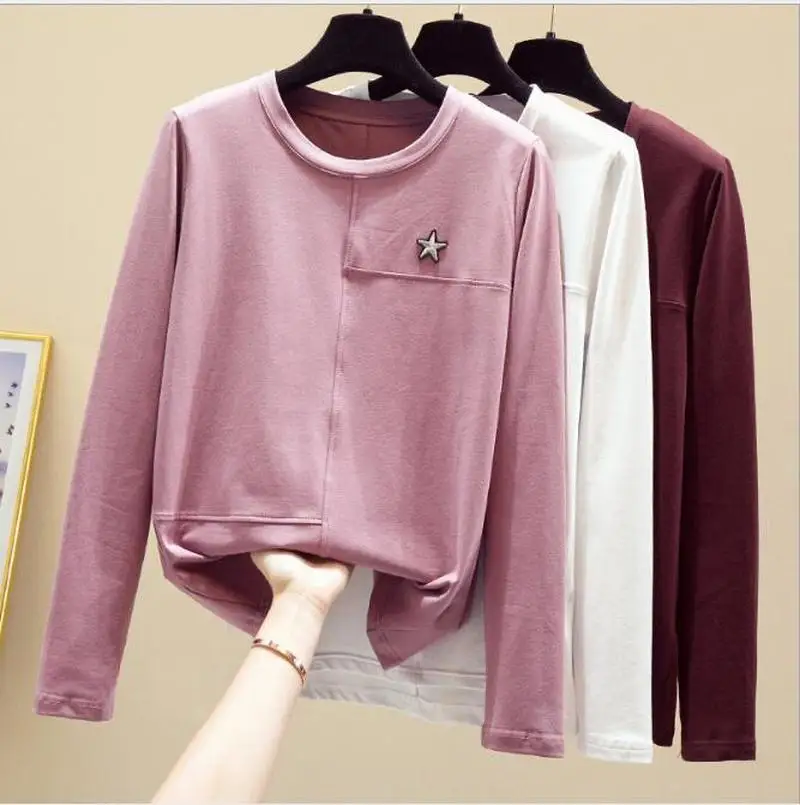 T Shirt Women Long Sleeve Spring Tops Fashion 2020 T-shirts For Women Thermal Underwear Female T-shirt Camisas Femininas CL222
T Shirt Women Long Sleeve Spring Tops Fashion 2020 T-shirts For Women Thermal Underwear Female T-shirt Camisas Femininas CL222