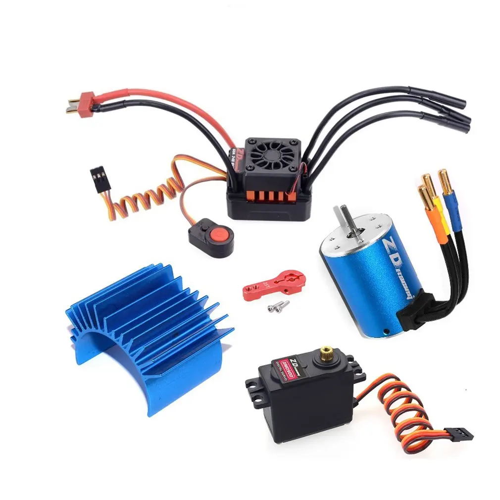 

Hobbywing QuicRun 16BL30 30A Brushless ESC For 1/16 On-road / Off-road / Buggy /Monster RC Car Brushless ESC