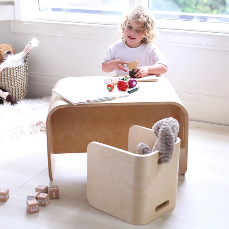 Korean solid wood children's game tables and chairs kindergarten home baby learning table and chair set desk toy table Natural
Korean solid wood children's game tables and chairs kindergarten home baby learning table and chair set desk toy table Natural