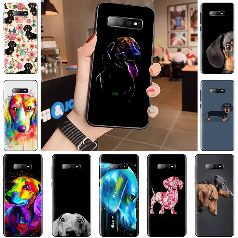 Dachshund Silhouette Dog Phone Case For Samsung Galaxy S5 S6 S7 S8 S9 S10 S10e S20 edge plus lite Cover Funda Shell
Dachshund Silhouette Dog Phone Case For Samsung Galaxy S5 S6 S7 S8 S9 S10 S10e S20 edge plus lite Cover Funda Shell