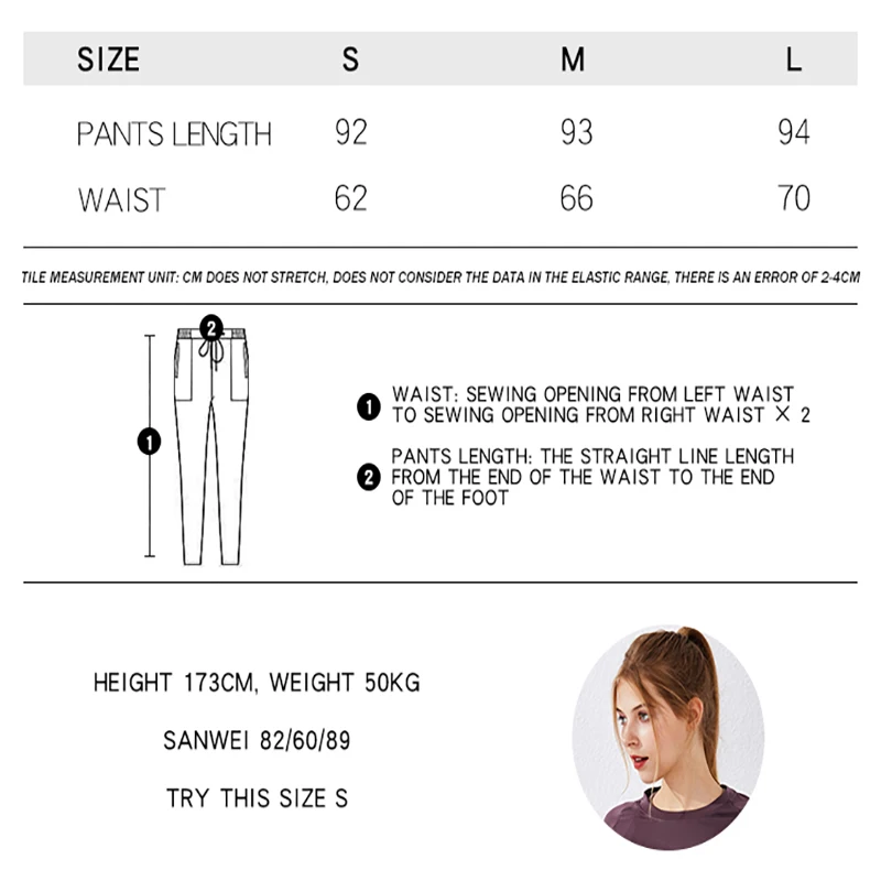SanA J.Y.C Yoga Pants Pleated Sweatpants Stretch-leg Casual Loose Running Fashion Seamless Sports Leggings Women Trouser
SanA J.Y.C Yoga Pants Pleated Sweatpants Stretch-leg Casual Loose Running Fashion Seamless Sports Leggings Women Trouser