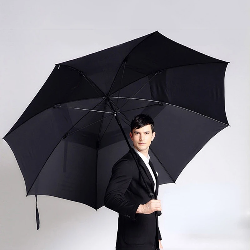 Business Windproof Umbrella Black Adult Long Handle Large 190cm Uv Protection Fashion Umbrella Guarda Chuva Rain Gear BD50UU
Business Windproof Umbrella Black Adult Long Handle Large 190cm Uv Protection Fashion Umbrella Guarda Chuva Rain Gear BD50UU