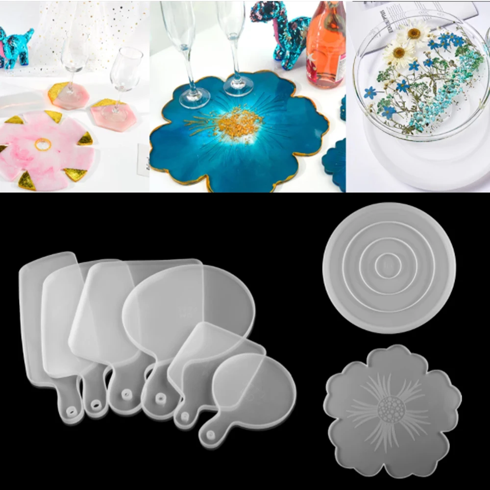 1pcs Big Square Round Coaster Fruits Disc Tea Tray UV Plate Resin Molds Silicone Epoxy Jewelry Pendant Bead Storage Making Tools
1pcs Big Square Round Coaster Fruits Disc Tea Tray UV Plate Resin Molds Silicone Epoxy Jewelry Pendant Bead Storage Making Tools