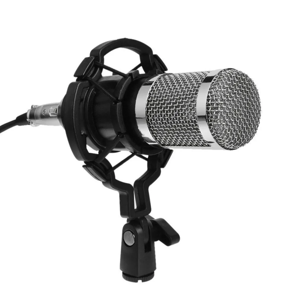BM800 Dynamic Condenser Microphone Sound Studio Audio Recording Mic with Shock Mount for Broadcasting KTV Singing
BM800 Dynamic Condenser Microphone Sound Studio Audio Recording Mic with Shock Mount for Broadcasting KTV Singing