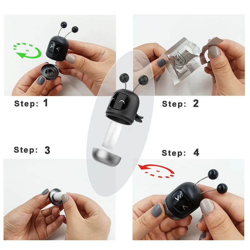 Freshener Perfume Cute Robot Solid Essential Oil Diffuser Air Vent Car Air Outlet Aromatherapy Clip Car Smell Car Freshener
Freshener Perfume Cute Robot Solid Essential Oil Diffuser Air Vent Car Air Outlet Aromatherapy Clip Car Smell Car Freshener