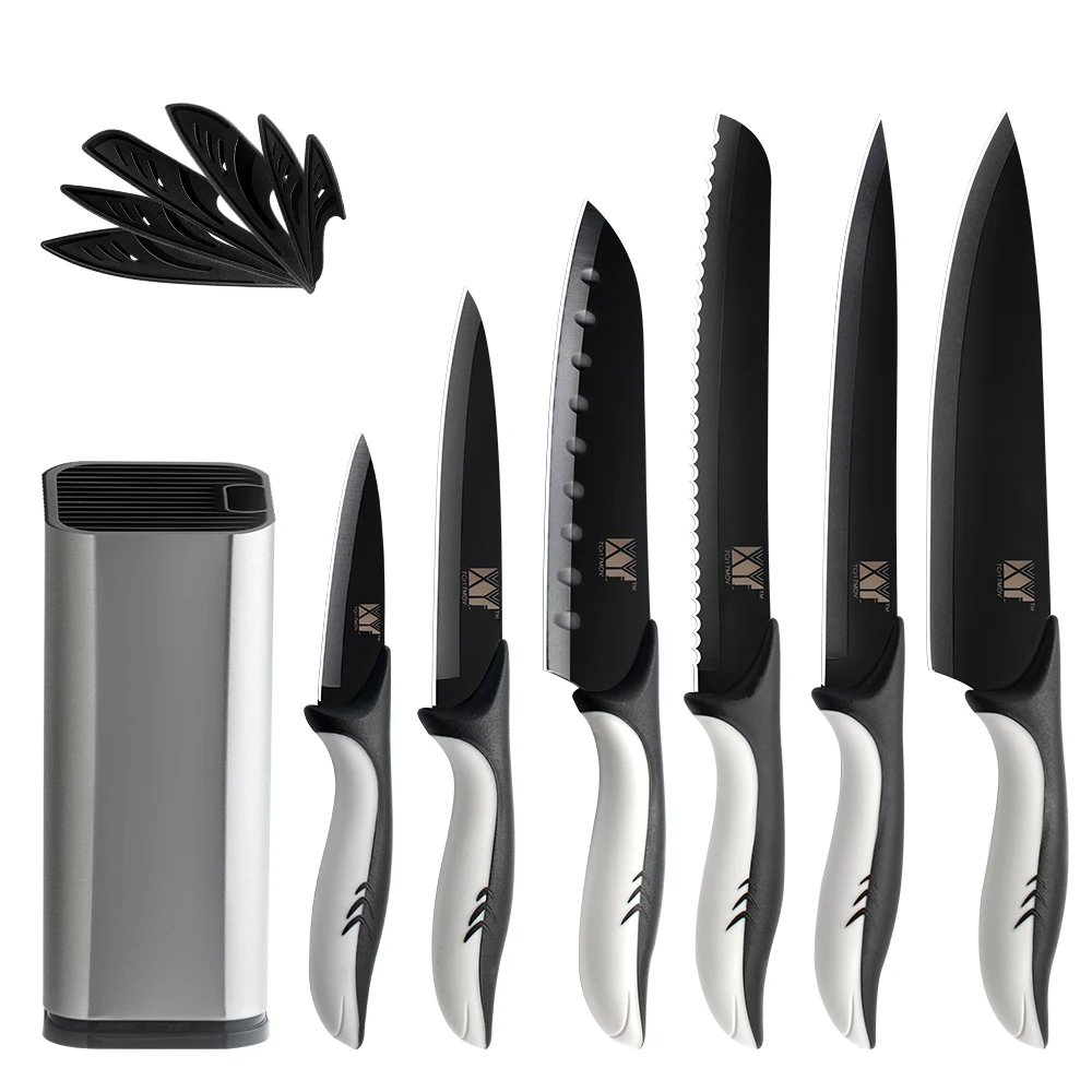 ZEMEN Stainless Steel Knife Shark Handle Fruit Utility Santoku Bread Slicing Chef Kitchen Knife High Hardness Kitchen Tool
ZEMEN Stainless Steel Knife Shark Handle Fruit Utility Santoku Bread Slicing Chef Kitchen Knife High Hardness Kitchen Tool