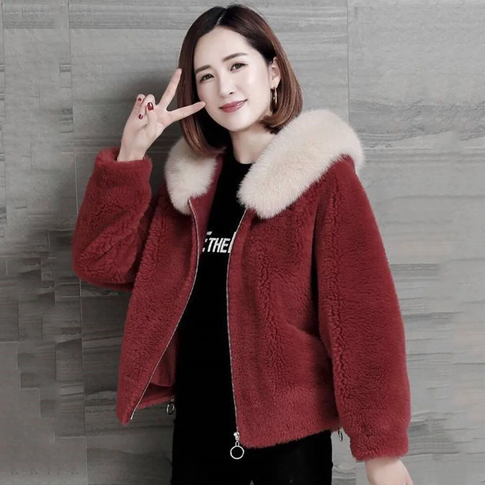 2021 Autumn Winter New Fashion Womens Overcoat Hooded Zipper Long Sleeve Faux Wool Thicken Warm Solid Color Lamb Wool Coat
2021 Autumn Winter New Fashion Womens Overcoat Hooded Zipper Long Sleeve Faux Wool Thicken Warm Solid Color Lamb Wool Coat