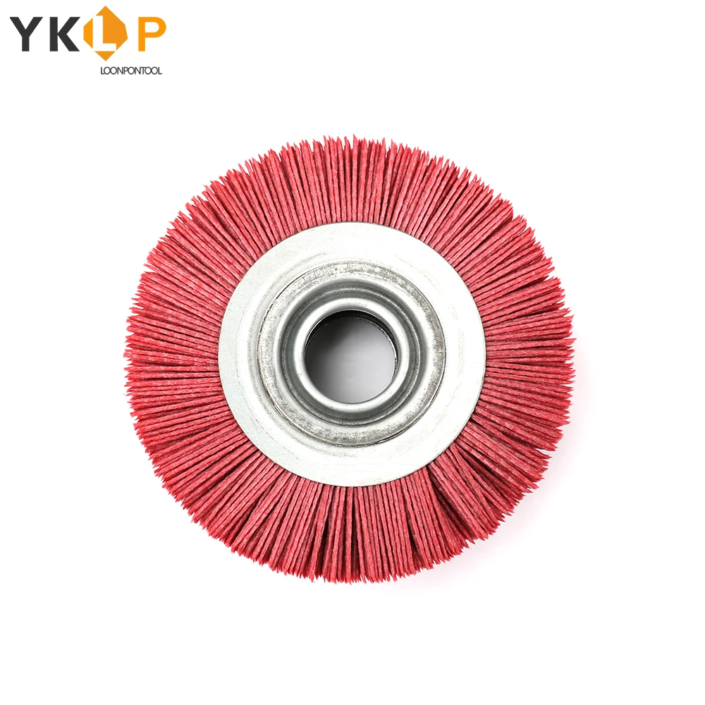 6" Abrasive Nylon Wheel 150X32X40mm Woodwork Polishing Brush Bench Grinder For Wood Furniture Mahogany 80#
6" Abrasive Nylon Wheel 150X32X40mm Woodwork Polishing Brush Bench Grinder For Wood Furniture Mahogany 80#