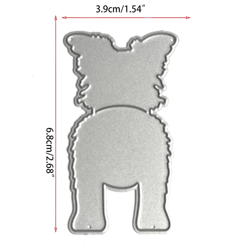 Cute Puppy Butt Back Mould Embossing Stencil DIY Printing Steel Mould for Card Making 85LA
Cute Puppy Butt Back Mould Embossing Stencil DIY Printing Steel Mould for Card Making 85LA