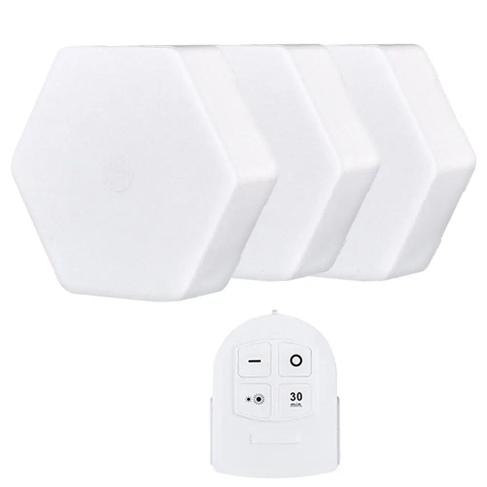 Cabinet Light LED Night Lights ABS Wall Lamp Energy Saving Camping Remote Control White Portable Creative Night Light
Cabinet Light LED Night Lights ABS Wall Lamp Energy Saving Camping Remote Control White Portable Creative Night Light