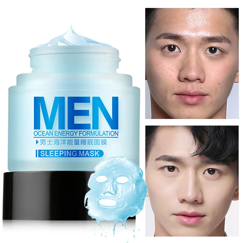 70g Men's Sleeping Mask Nourish Whitening Deep Repair Moisturizing Oil Control Anti-Wrinkle Anti-Aging Marine Mineral Cosmetics
70g Men's Sleeping Mask Nourish Whitening Deep Repair Moisturizing Oil Control Anti-Wrinkle Anti-Aging Marine Mineral Cosmetics