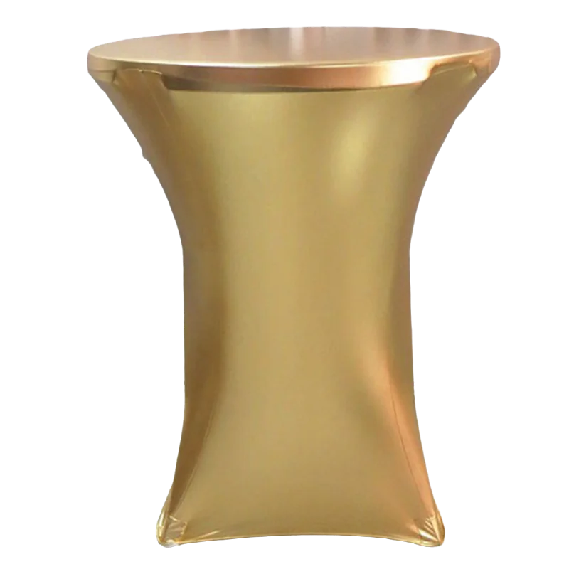 Gold Silver Spandex Round Table Cloth Cover Elastic Cocktail Tablecloth For Hotel Banquet Party Wedding Home Decoration
Gold Silver Spandex Round Table Cloth Cover Elastic Cocktail Tablecloth For Hotel Banquet Party Wedding Home Decoration