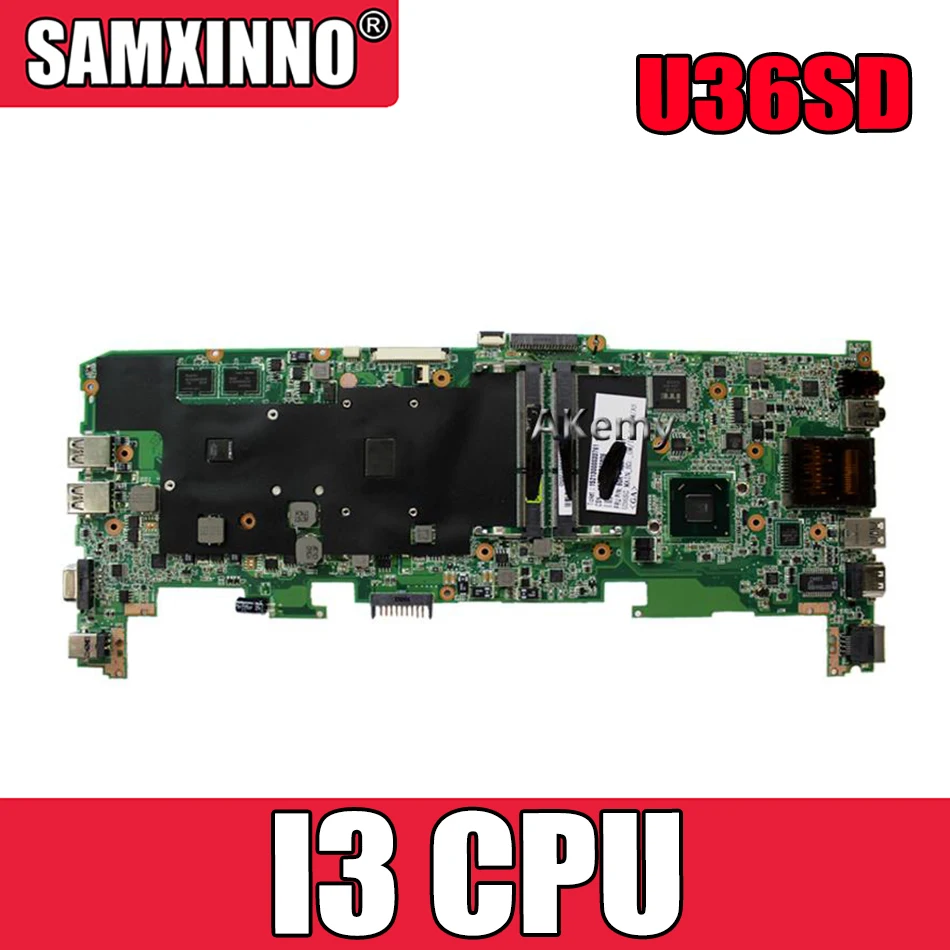 Akemy U36SD U36SG U44SG U44S U36KI241SD материнская плата для ноутбука For Asus (Базовая плата/Материнская плата) с процессором I3
Akemy U36SD U36SG U44SG U44S U36KI241SD материнская плата для ноутбука For Asus (Базовая плата/Материнская плата) с процессором I3