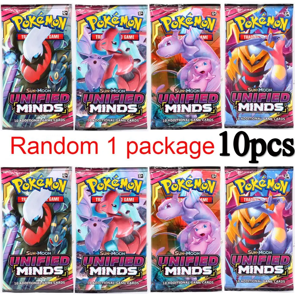 10 шт. новая французская/английская/Испанская версия карт Pokemon TCG: Покемон бустер бокс стили боевой коллекционный трактор карточная игра
10 шт. новая французская/английская/Испанская версия карт Pokemon TCG: Покемон бустер бокс стили боевой коллекционный трактор карточная игра