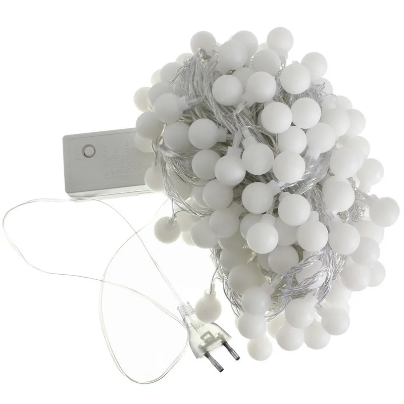 20m 200 Led Colourful Balls Fairy String Decorative Lights Battery Operated Wedding Christmas Outdoor Patio Garland Decoration
20m 200 Led Colourful Balls Fairy String Decorative Lights Battery Operated Wedding Christmas Outdoor Patio Garland Decoration